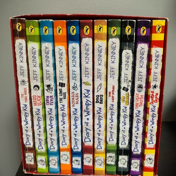 Diary of a Wimpy Kid - collection of 11 books. Used in great condition. - Picture 1 of 3